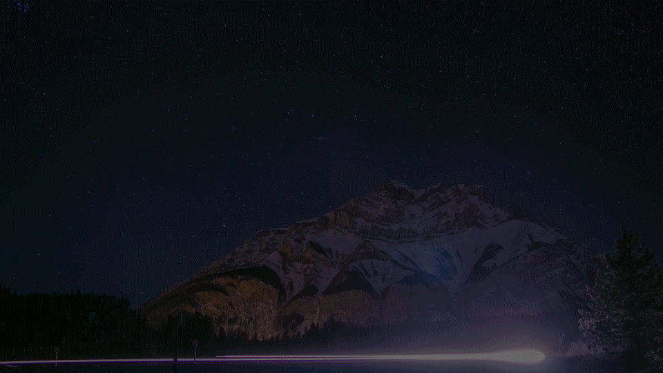 Cascade Mountain - Night , HD Wallpaper & Backgrounds