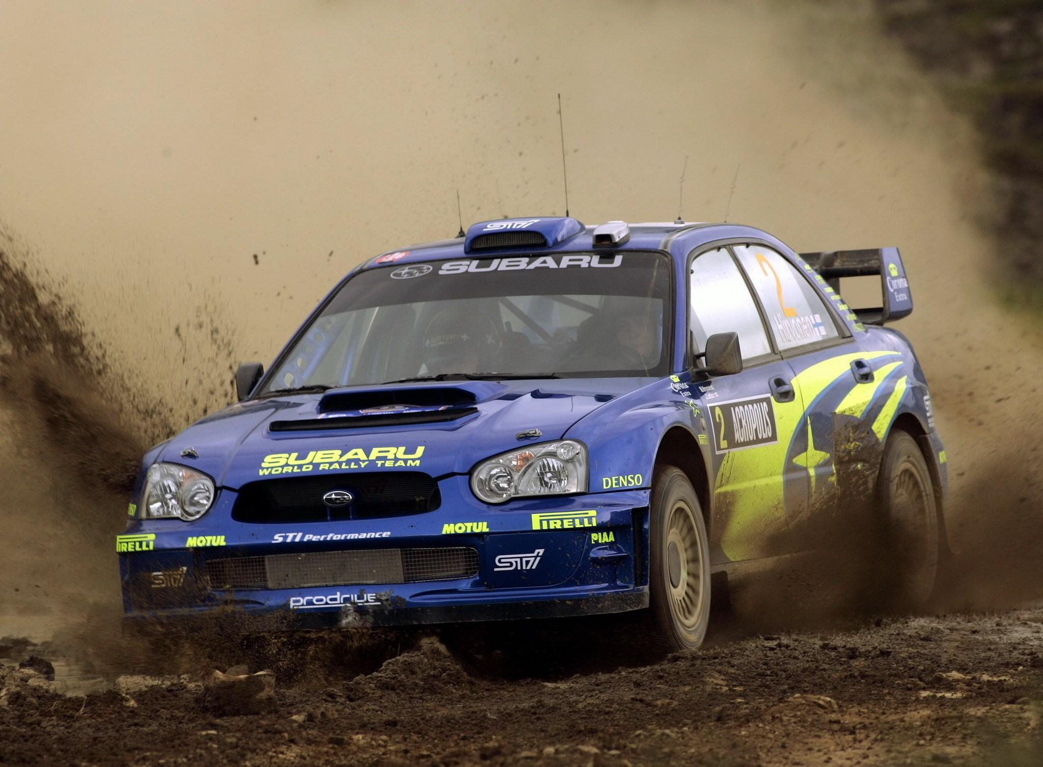 Subaru Impreza Wrc '2003 - 2004 Subaru Impreza Rally Car , HD Wallpaper & Backgrounds