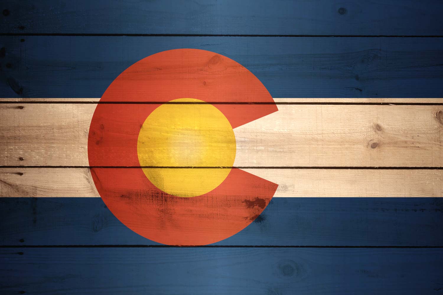 High Resolution Flag Of Colorado Wood Texture - Cool Pictures Of Colorado , HD Wallpaper & Backgrounds