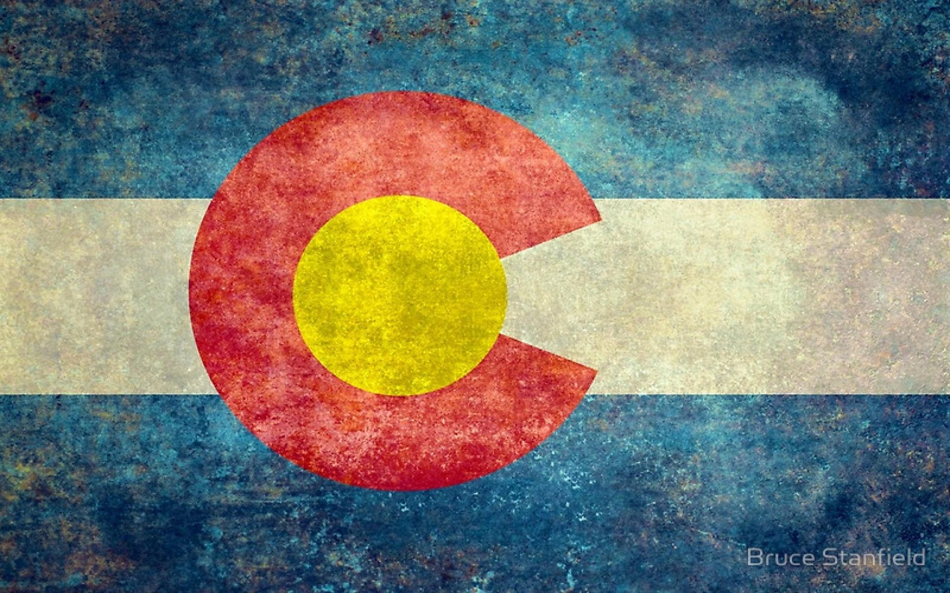 Colorado Flag Wallpaper - Colorado Flag Marijuana , HD Wallpaper & Backgrounds