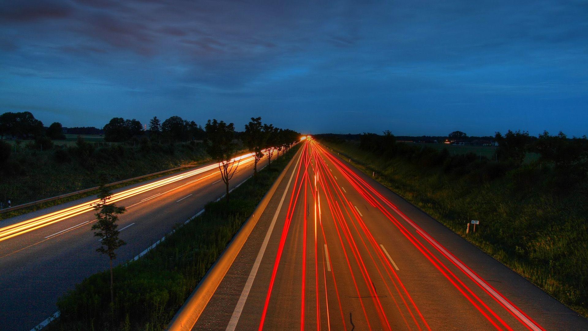 Time-lapse Photography Wallpapers Hd Quality - Highway Night , HD Wallpaper & Backgrounds