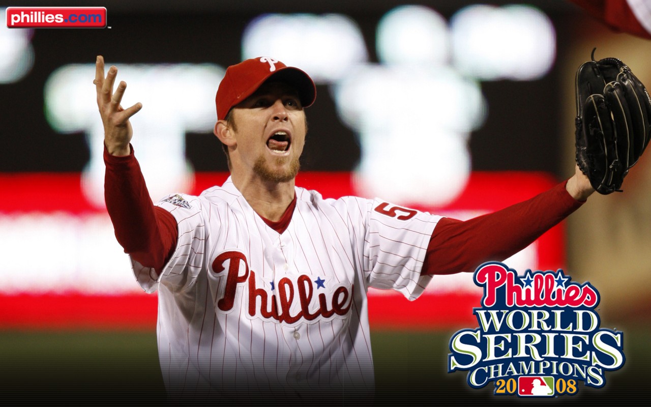 Originalwide Brad Lidge Phillies World Series, Calendar, - Phillies World Series 2008 Brad Lidge , HD Wallpaper & Backgrounds