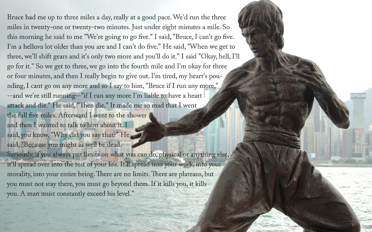 Will And Perseverance - Bruce Lee Statue , HD Wallpaper & Backgrounds