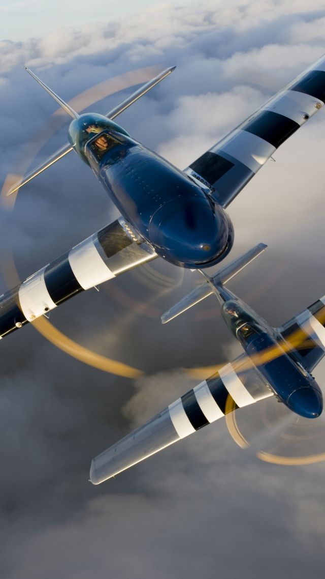 North American P-51 Mustang, Fighter, Us Army - P 51 Mustang Hd , HD Wallpaper & Backgrounds