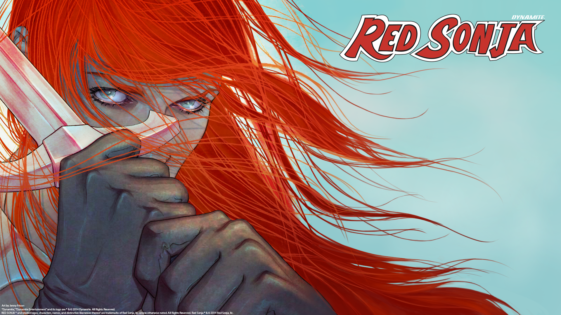 1920 X 1080 - Red Sonja Jenny Frison , HD Wallpaper & Backgrounds