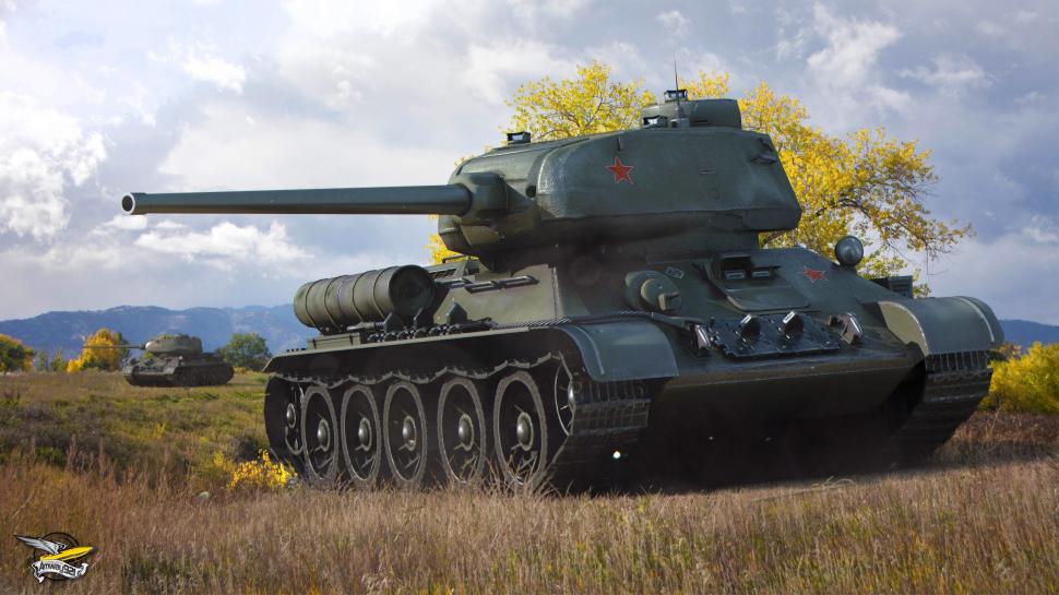 World Of Tanks, Tank, T 34 85 Wallpaper - Т 34 85 Wot , HD Wallpaper & Backgrounds