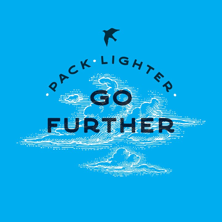 Pack Lighter, Go Further - Graphic Design , HD Wallpaper & Backgrounds