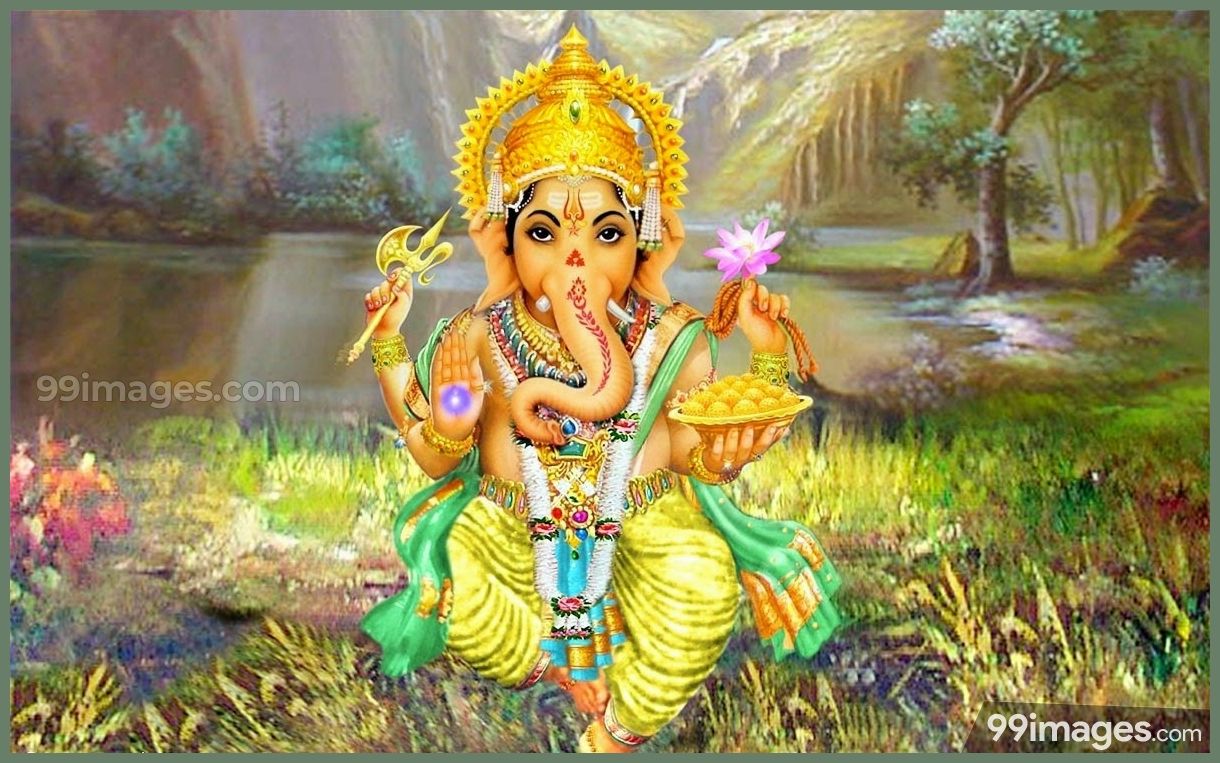 Lord Ganesha Hd Wallpapers/images - Ganesh Ji , HD Wallpaper & Backgrounds