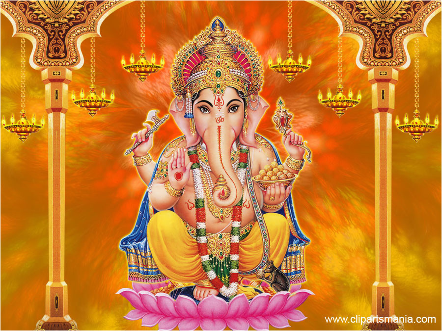 Vinayagar Live Wallpaper - Yellow Ganesha , HD Wallpaper & Backgrounds