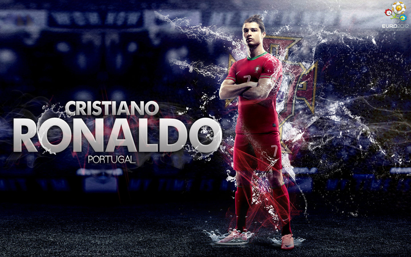 Cristiano Ronaldo Euro 2012 Wallpaper - C Ronaldo Wallpaper 2014 , HD Wallpaper & Backgrounds