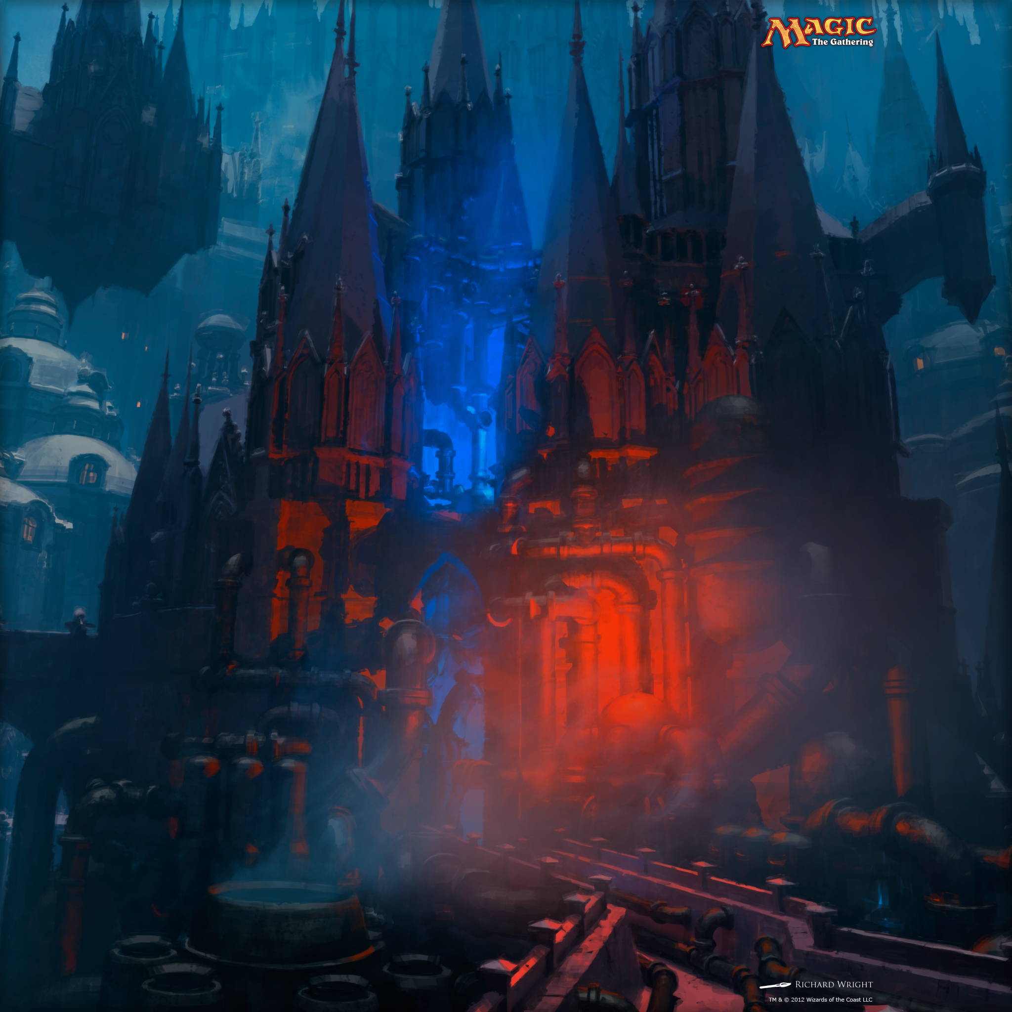 Izzet Magic The Gathering 1724083 Hd Wallpaper Izzet Magic The Gathering 1724083 Hd Wallpaper