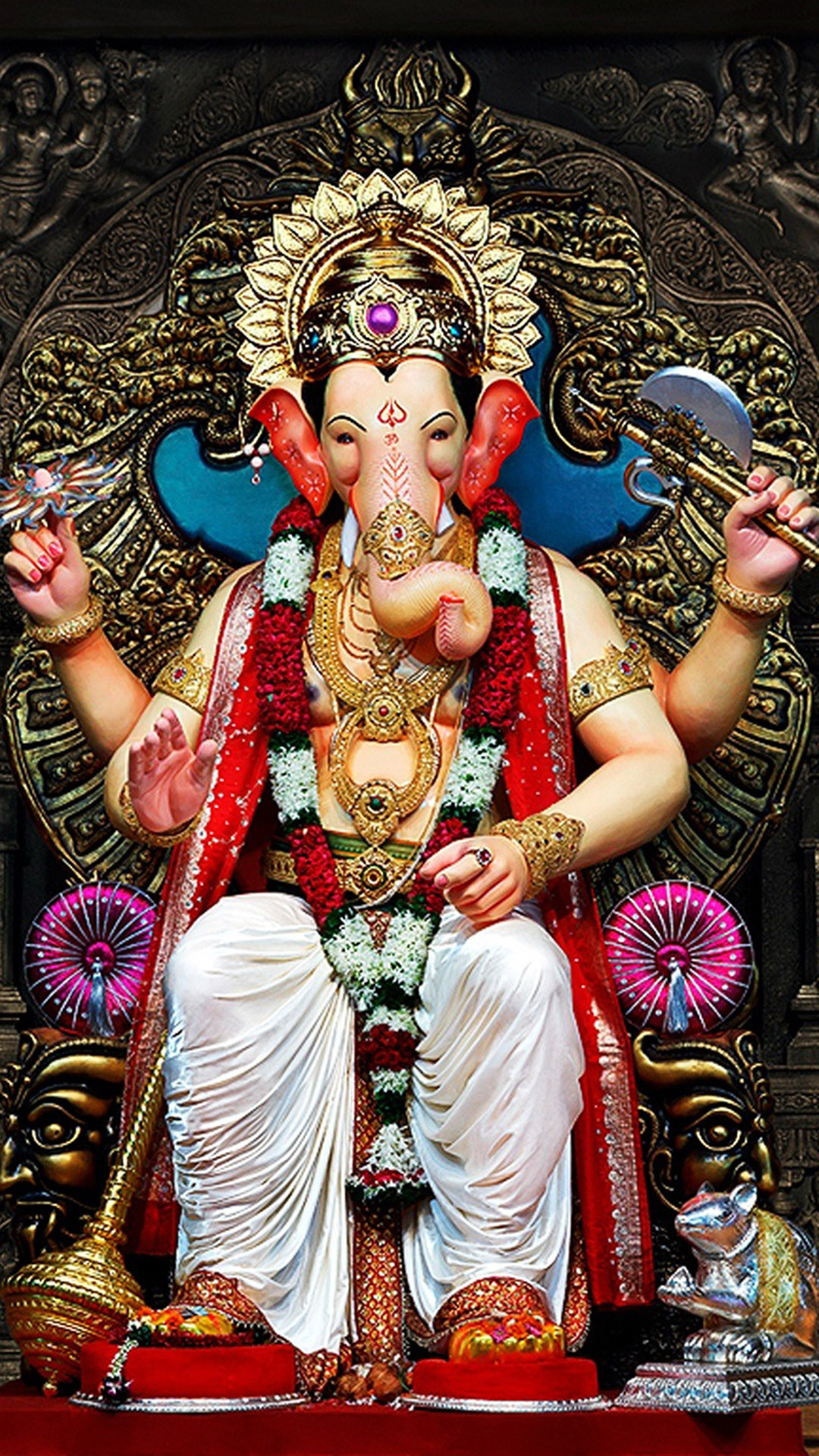 Lalbaugcha Raja Ganapati Ganesh Chaturthi Hd Wallpaper - Lal Bagh Ka Raja 2018 , HD Wallpaper & Backgrounds