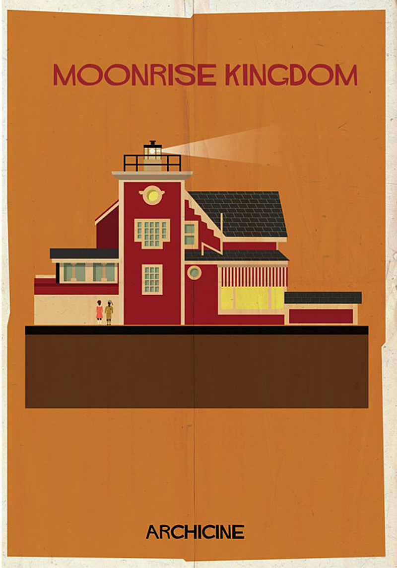 Wes Anderson Iphone Wallpaper - Famous Buildings In Movies , HD Wallpaper & Backgrounds
