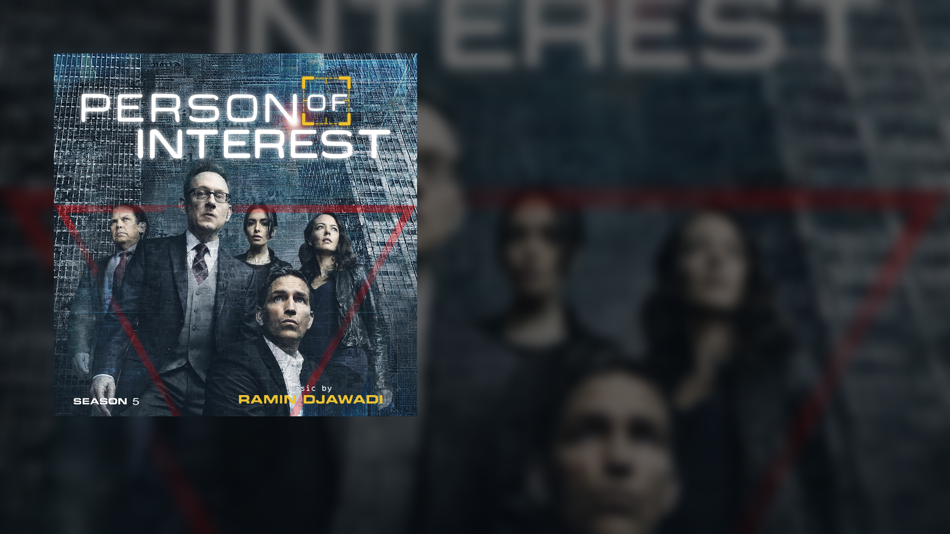 Person Of Interest - Youtube Album Cover Template , HD Wallpaper & Backgrounds