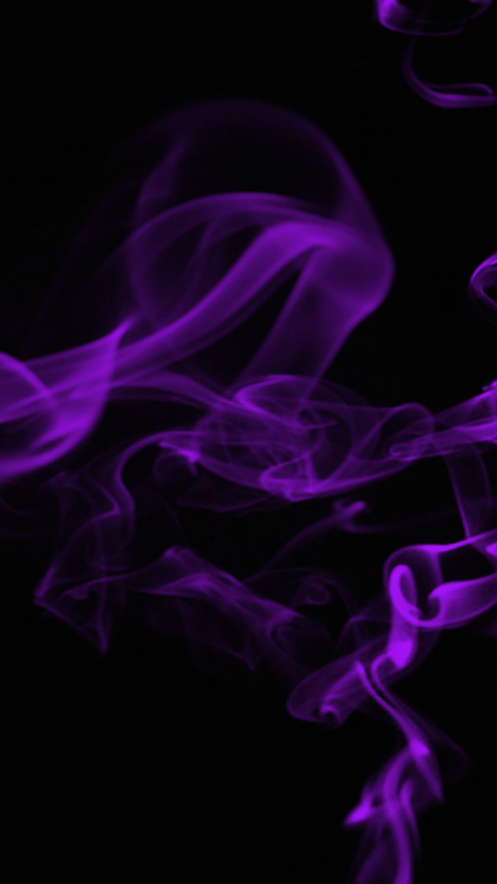 Abstract / Smoke Mobile Wallpaper - Purple And Black Smoke , HD Wallpaper & Backgrounds