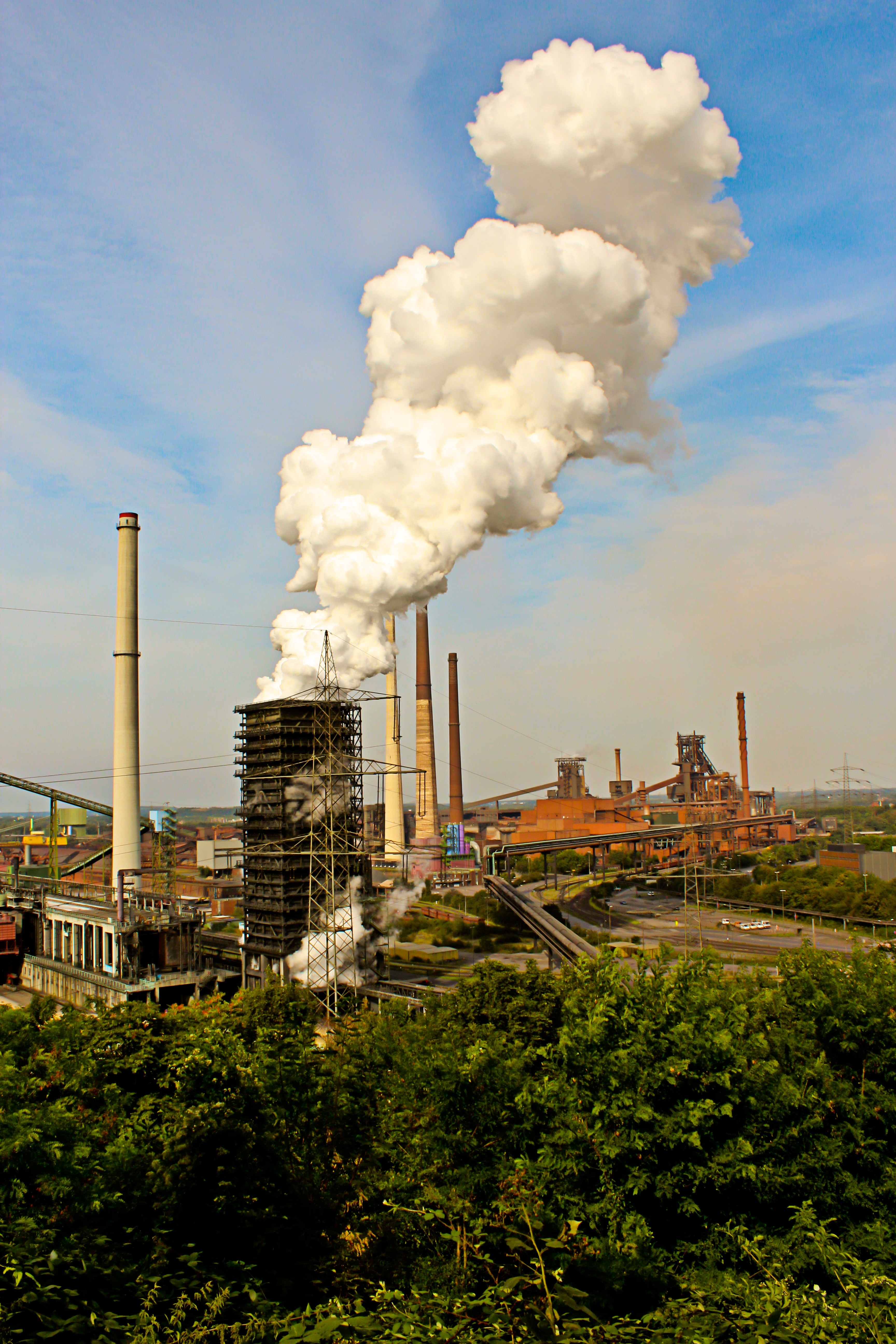 Pollution, Industry, Chimneys, Air Pollution, Industry - Smoke , HD Wallpaper & Backgrounds
