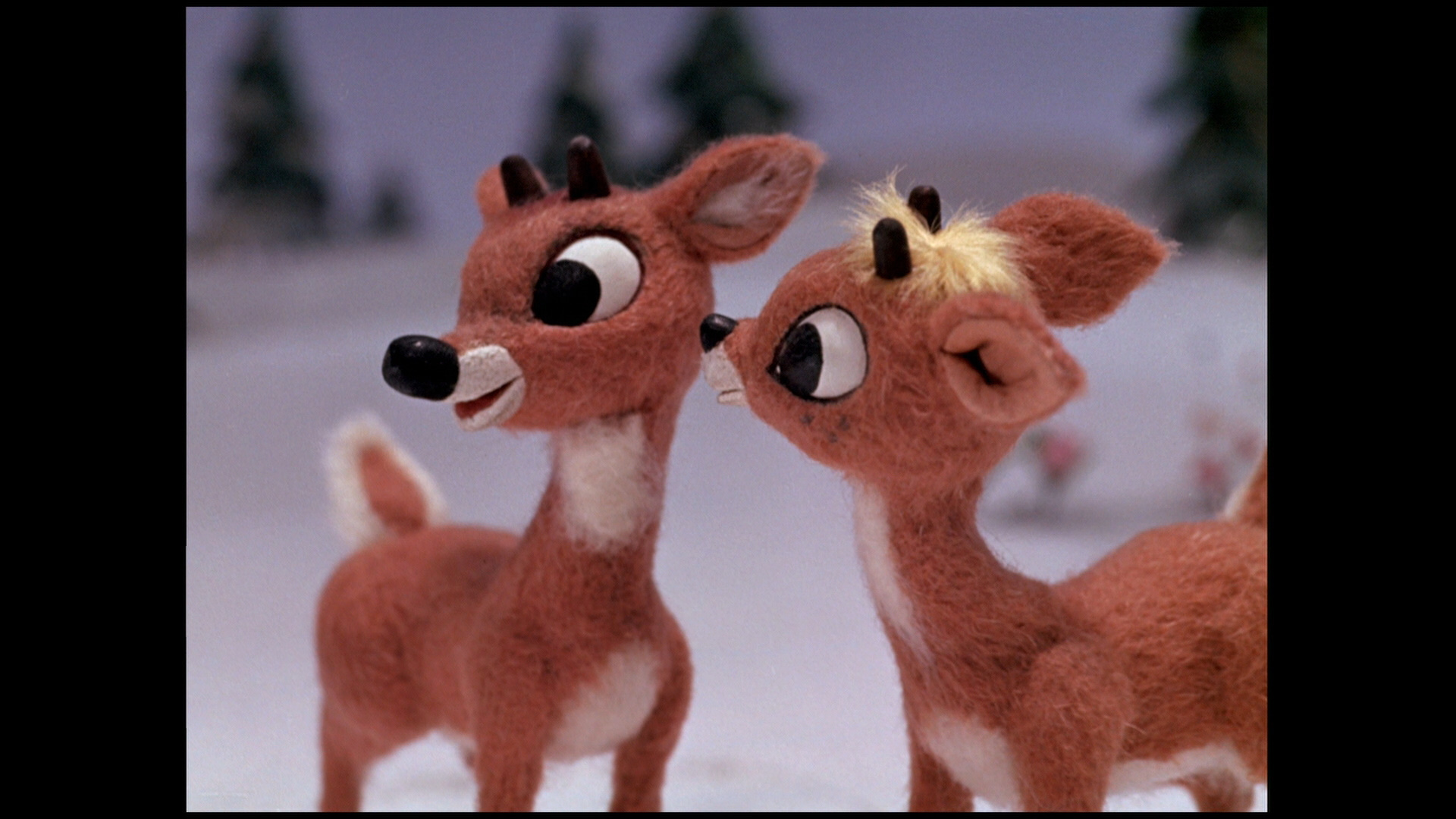 Rudolph The Red Nosed Reindeer Wallpaper - Rudolph The Red Nosed Reindeer Blu Ray Hermey , HD Wallpaper & Backgrounds