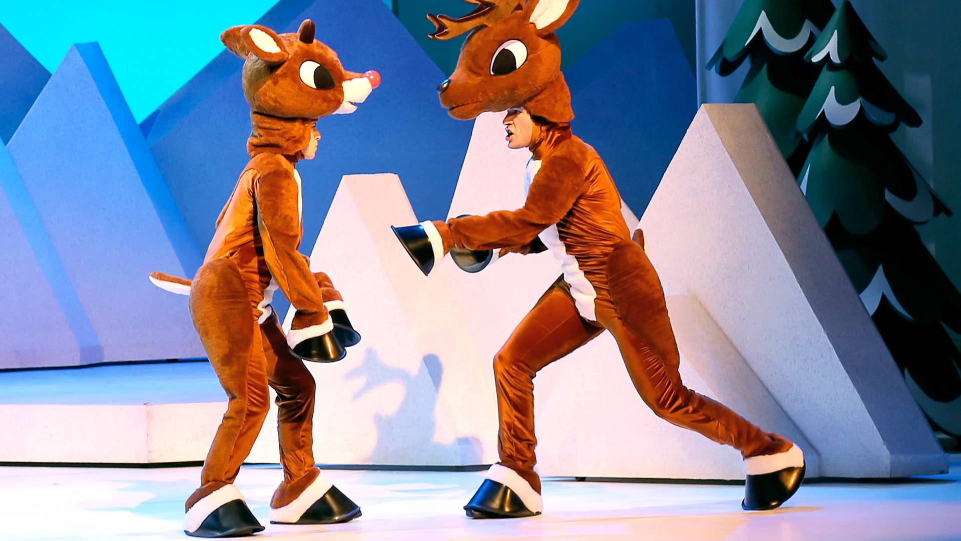 'rudolph The Red Nosed Reindeer' To Fly Into Amarillo - Rudolph Red Nosed Reindeer Play , HD Wallpaper & Backgrounds