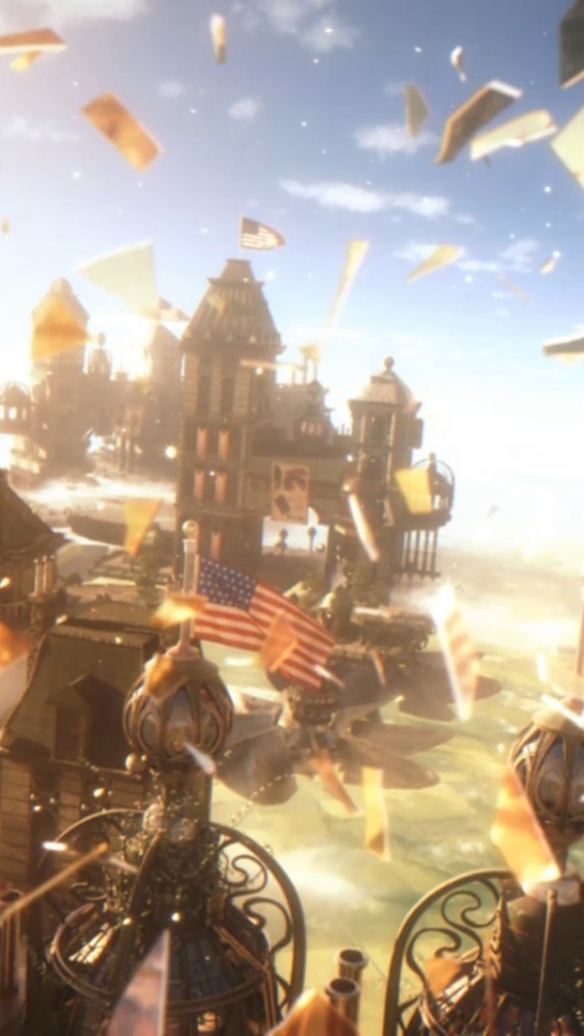 Bioshock Infinite Columbia Wallpaper - Bioshock Infinite Columbia Iphone , HD Wallpaper & Backgrounds