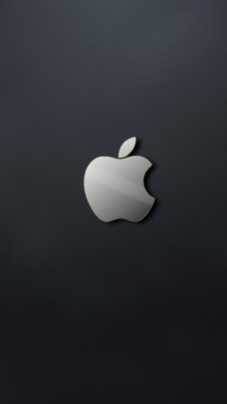صورة شعار آبل باللون الأسود خلفيات ايفون Iphone 6, - 750 X 1334 Apple , HD Wallpaper & Backgrounds
