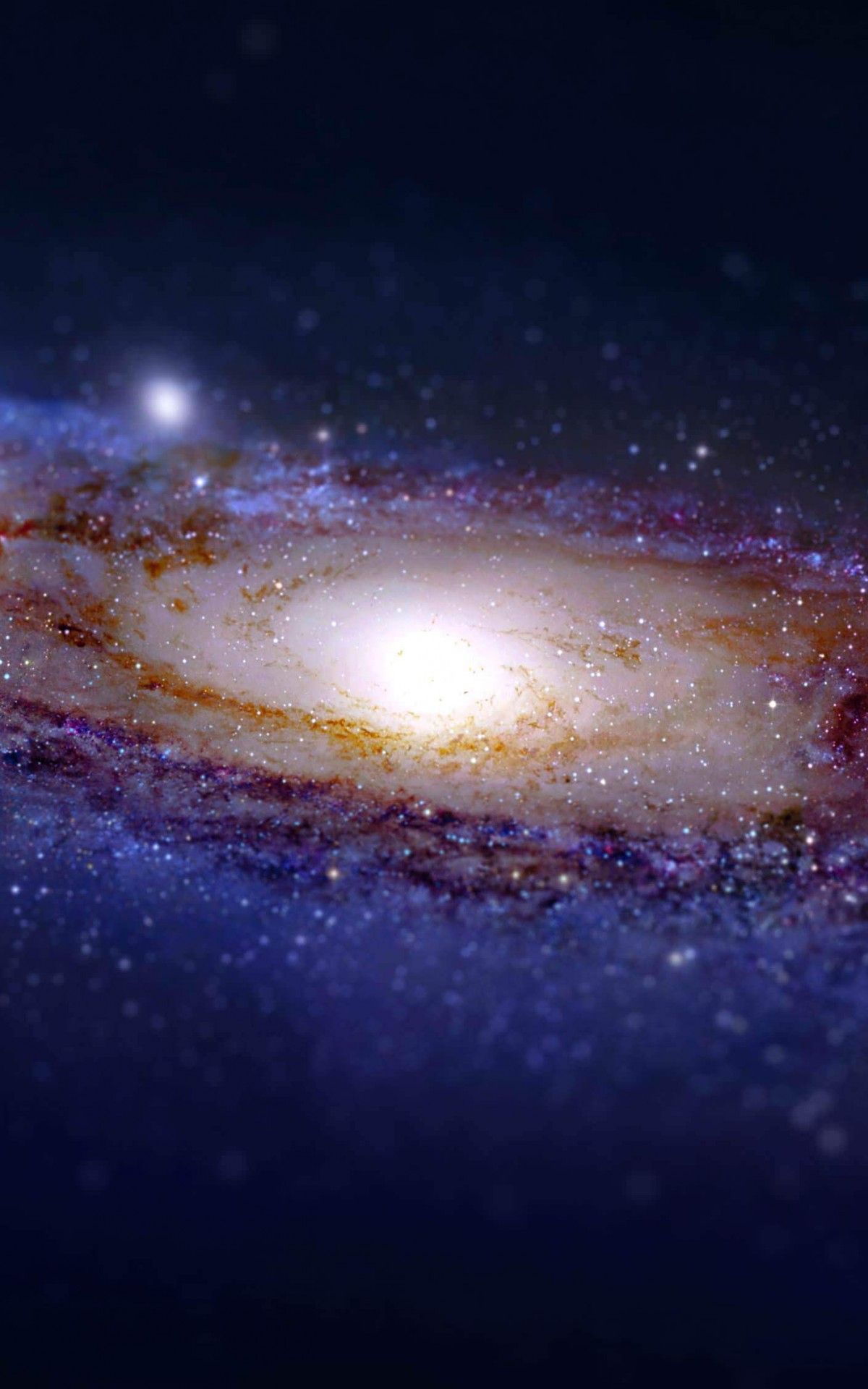 Download Andromeda Galaxy Tilt-shift Hd Wallpaper For , HD Wallpaper & Backgrounds