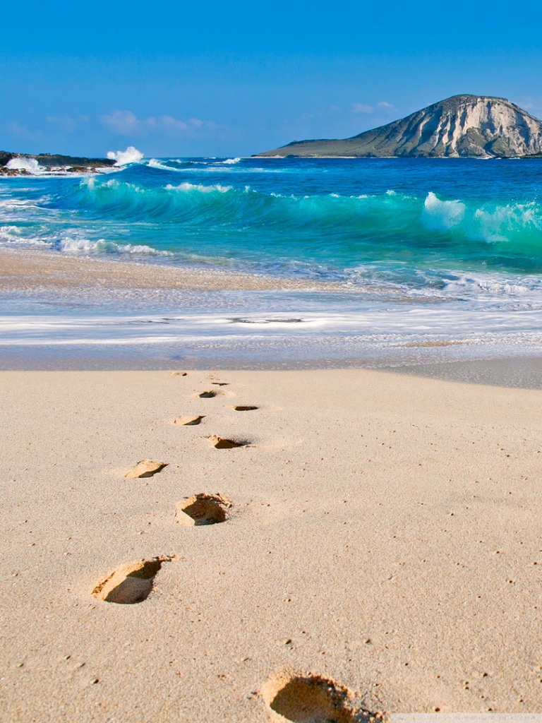 Ipad 1/2/mini - Steps On The Beach , HD Wallpaper & Backgrounds