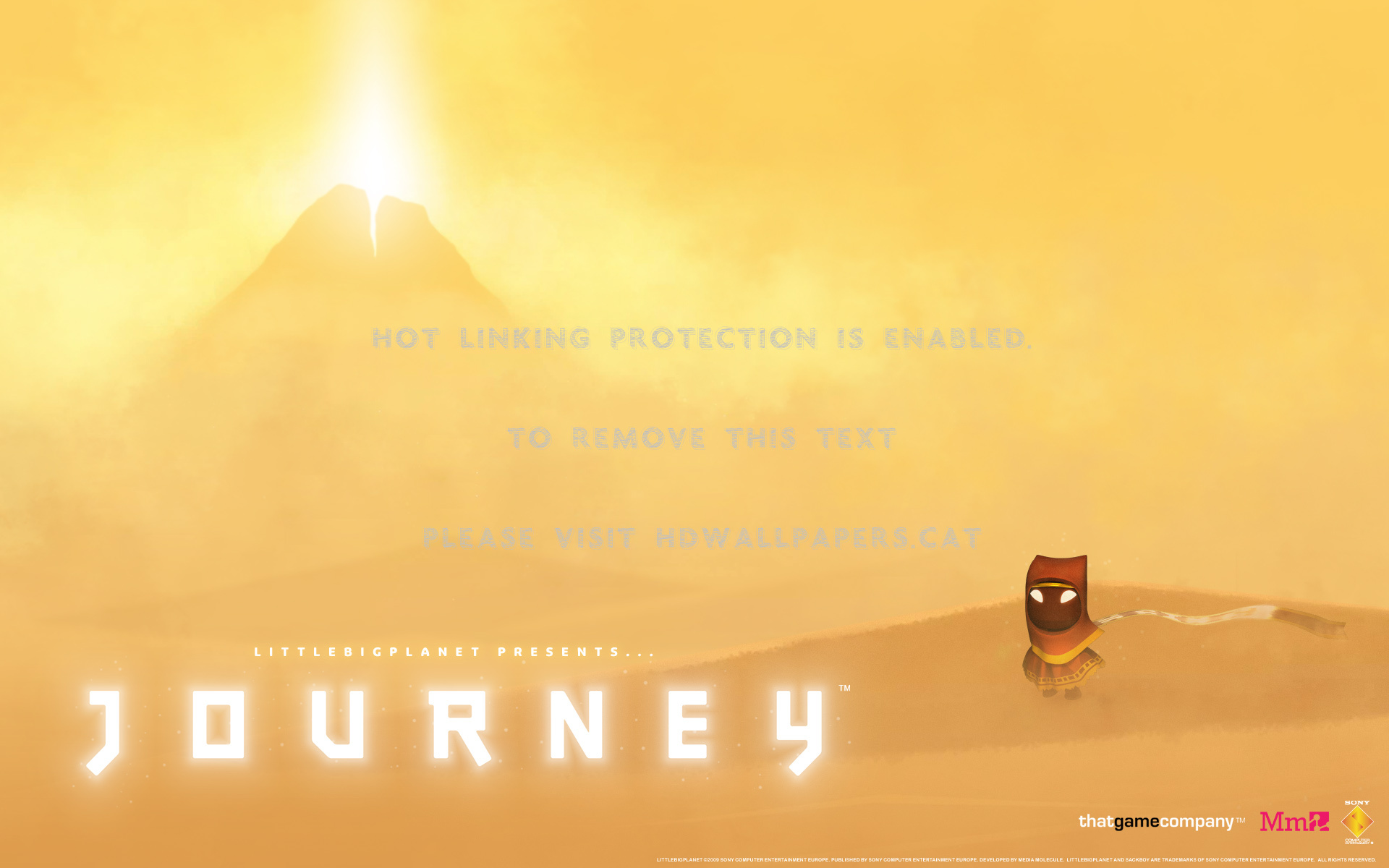 Play Station 3 Journey Game , HD Wallpaper & Backgrounds