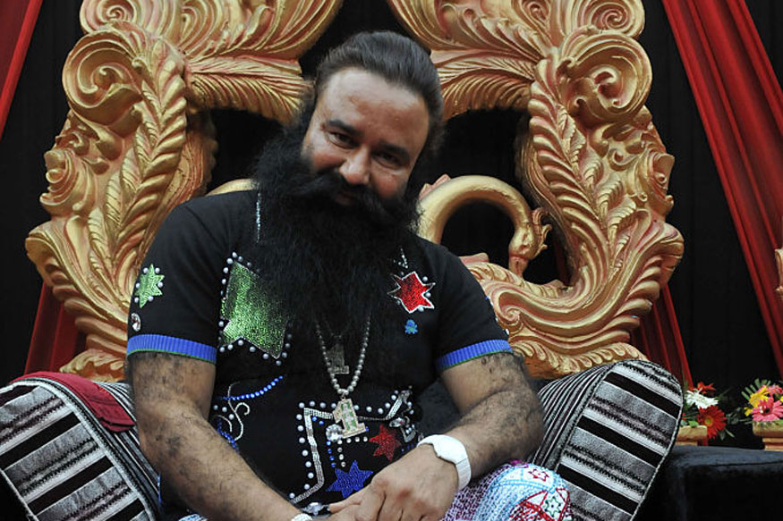 File Photo Of Dera Sacha Sauda Chief Gurmeet Ram Rahim - Rapist Baba Ram Rahim , HD Wallpaper & Backgrounds