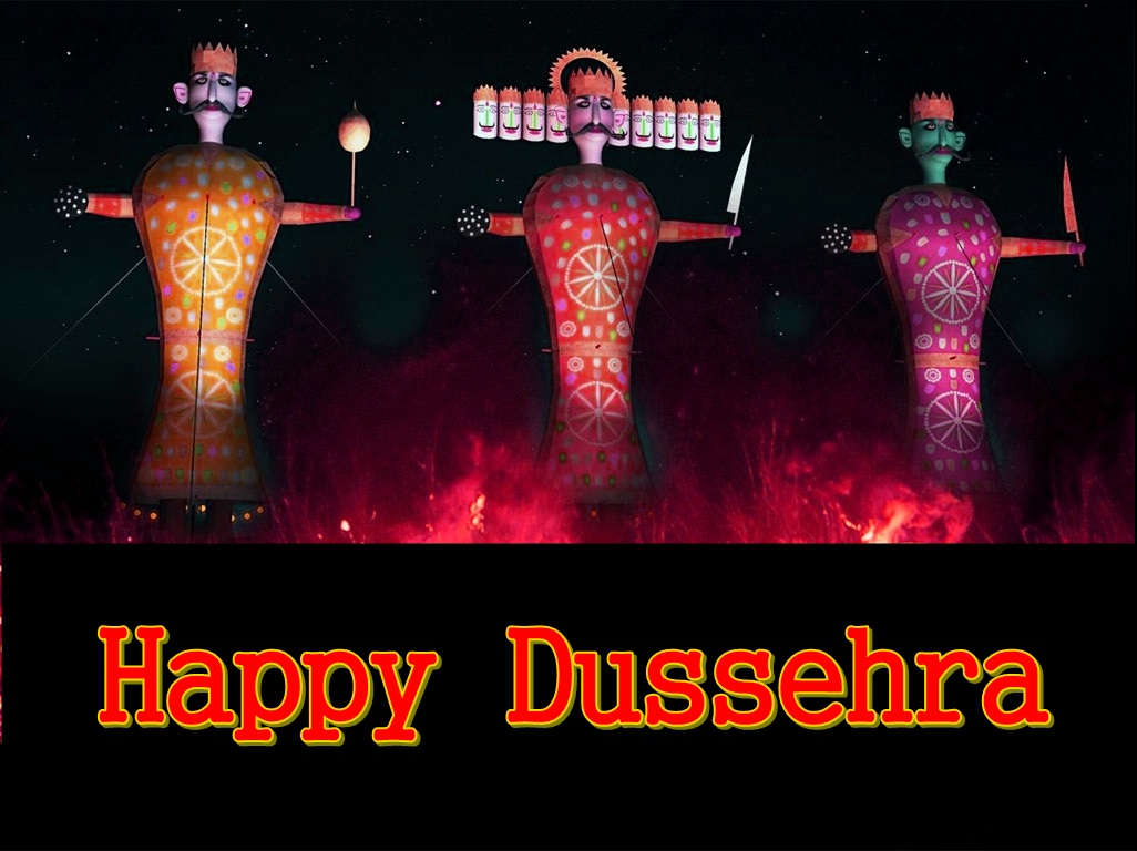 Happy Dussehra Ravan Putla Photos Wallpaper - Decoration , HD Wallpaper & Backgrounds