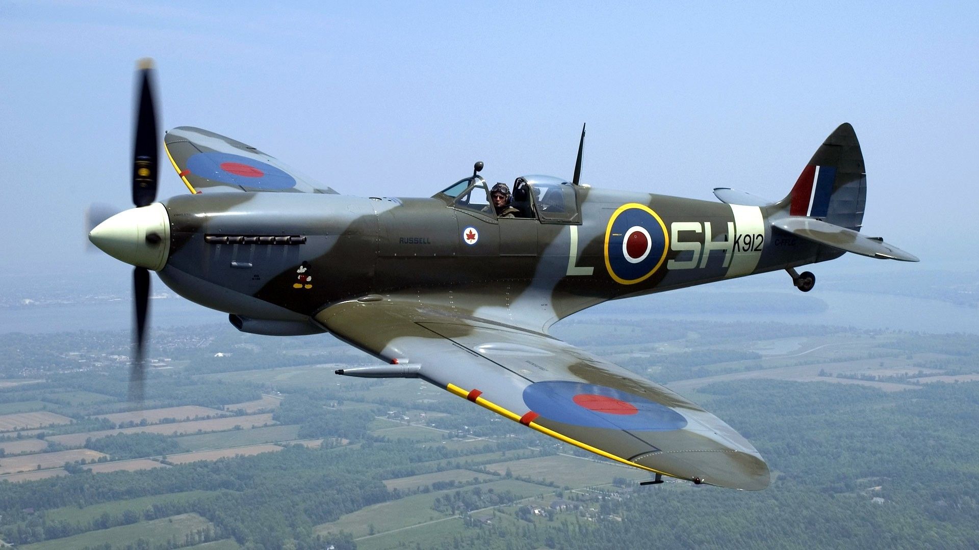 Warbird Wallpaper - Spitfire Mk Ix , HD Wallpaper & Backgrounds