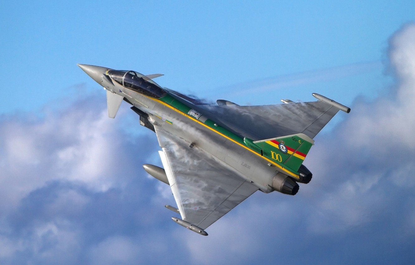 Photo Wallpaper Fighter, Flight, Multipurpose, Eurofighter - Dassault Rafale , HD Wallpaper & Backgrounds