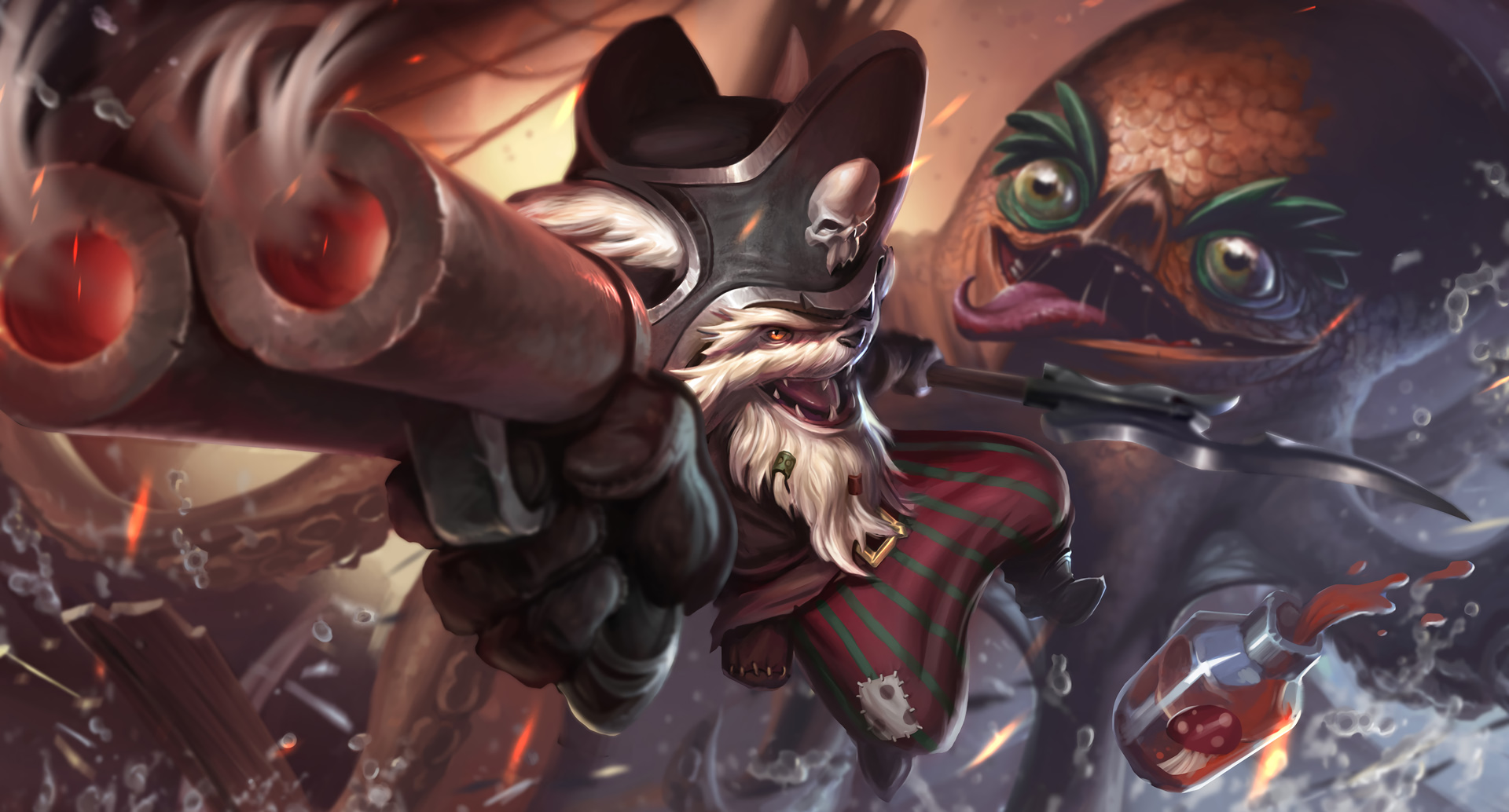 Kled By Alex Heath League Of Legends Artwork Wallpaper - League Of Legends Kled Fan Art , HD Wallpaper & Backgrounds