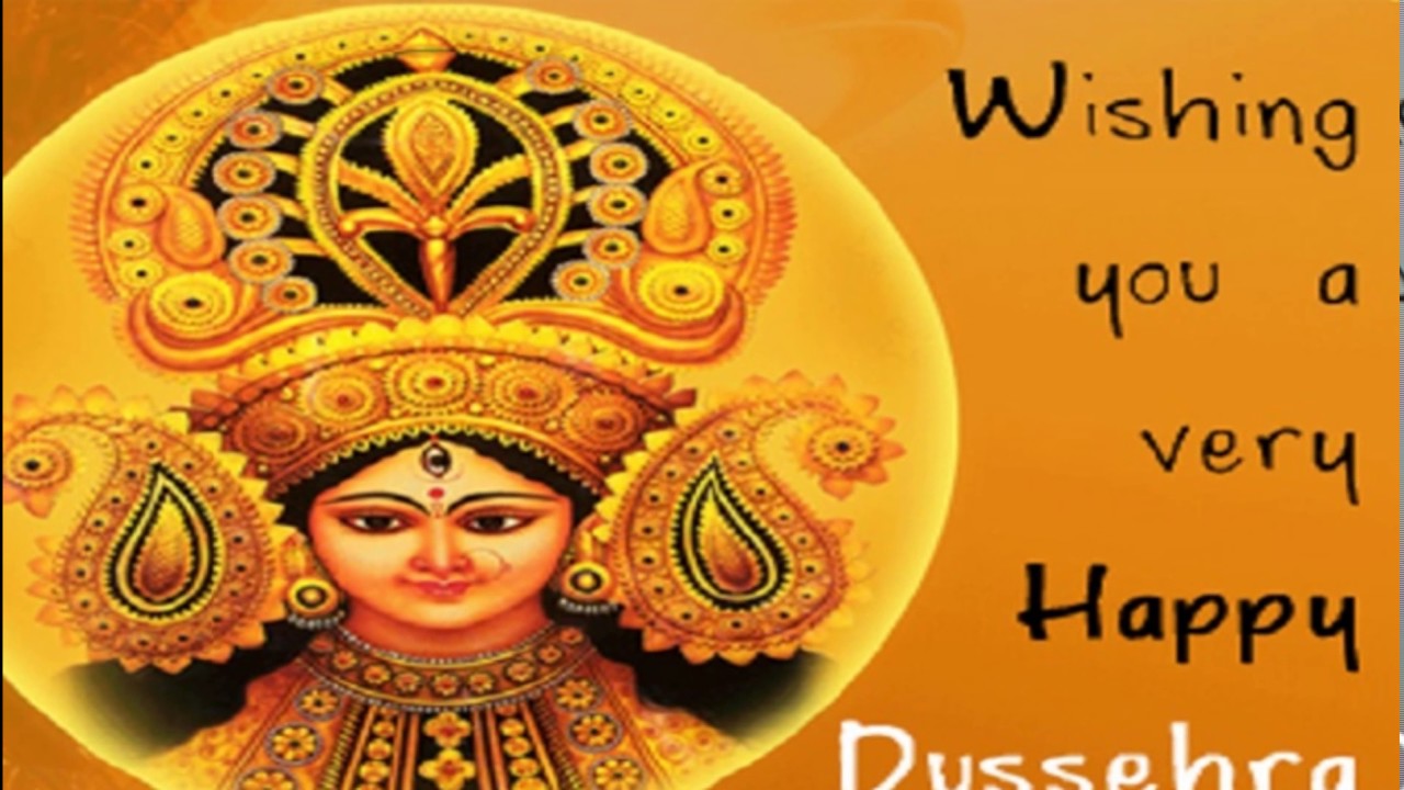 2017 Messages Of Happy Dussehra Wishes ,happy Dasara - Happy Vijaya Dashami Quotes , HD Wallpaper & Backgrounds