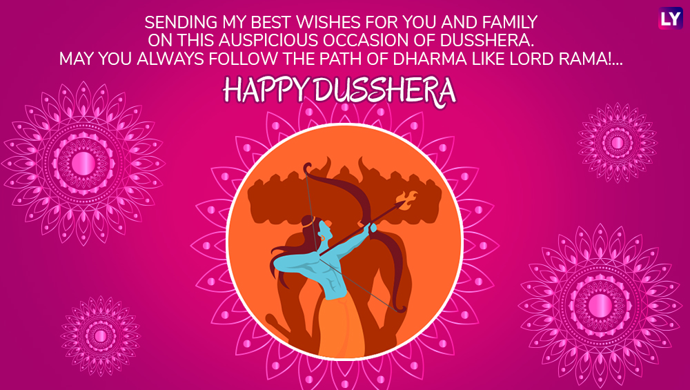 Here's Dussehra Wishes In English, Dussehra Wishes - Graphic Design , HD Wallpaper & Backgrounds