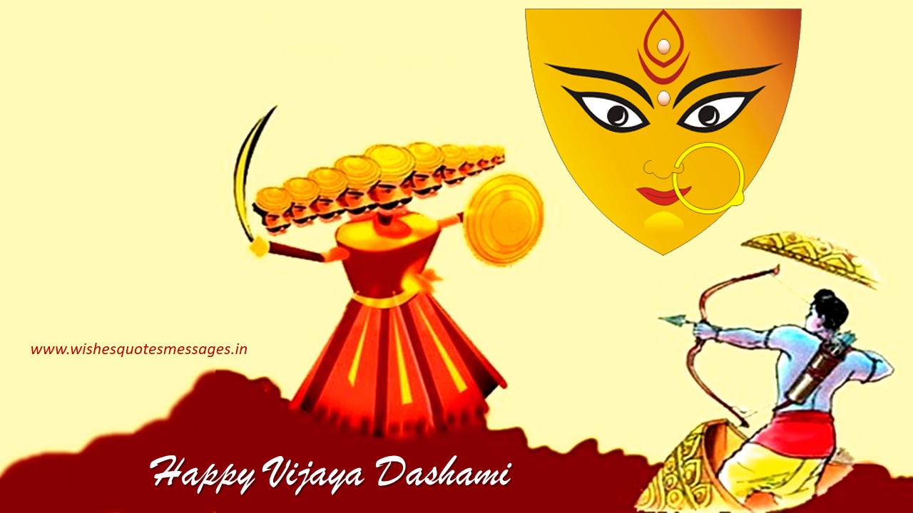 Happy Vijaya Dashami Images - Happy Vijaya Dashami 2018 , HD Wallpaper & Backgrounds