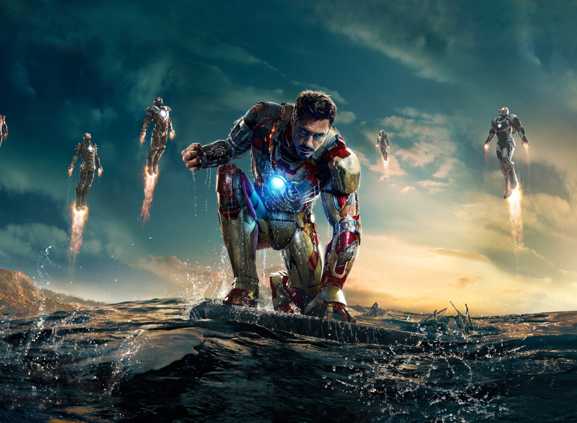 Galaxy - Hd Wallpaper Of Iron Man 3 , HD Wallpaper & Backgrounds