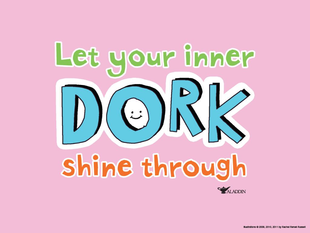 Here Is A Pc Wallpaper For My Favorite Book Series - Dork Diaries Quotes , HD Wallpaper & Backgrounds