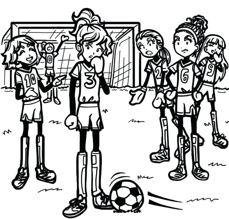 Dork Diaries Printable Coloring Pages When Bad At Sports - Coloring Book , HD Wallpaper & Backgrounds