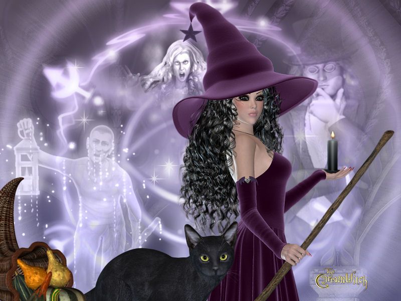 Samhain Wallpaper - Cartoon , HD Wallpaper & Backgrounds
