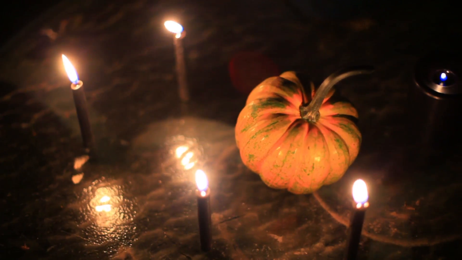 Samhain Pumpkin Squash Halloween Spooky Ritual 3 Stock - Candle , HD Wallpaper & Backgrounds