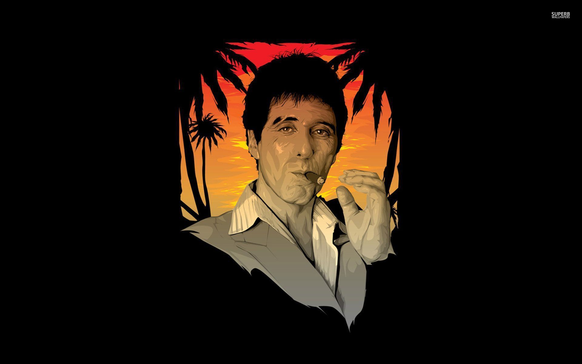 Tony Montana Wallpaper Iphone - Scarface Wallpaper Hd , HD Wallpaper & Backgrounds