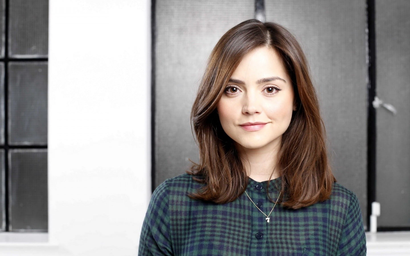Women's Blue And Green Gingham Top, Doctor Who, Women, - Clara Oswald , HD Wallpaper & Backgrounds