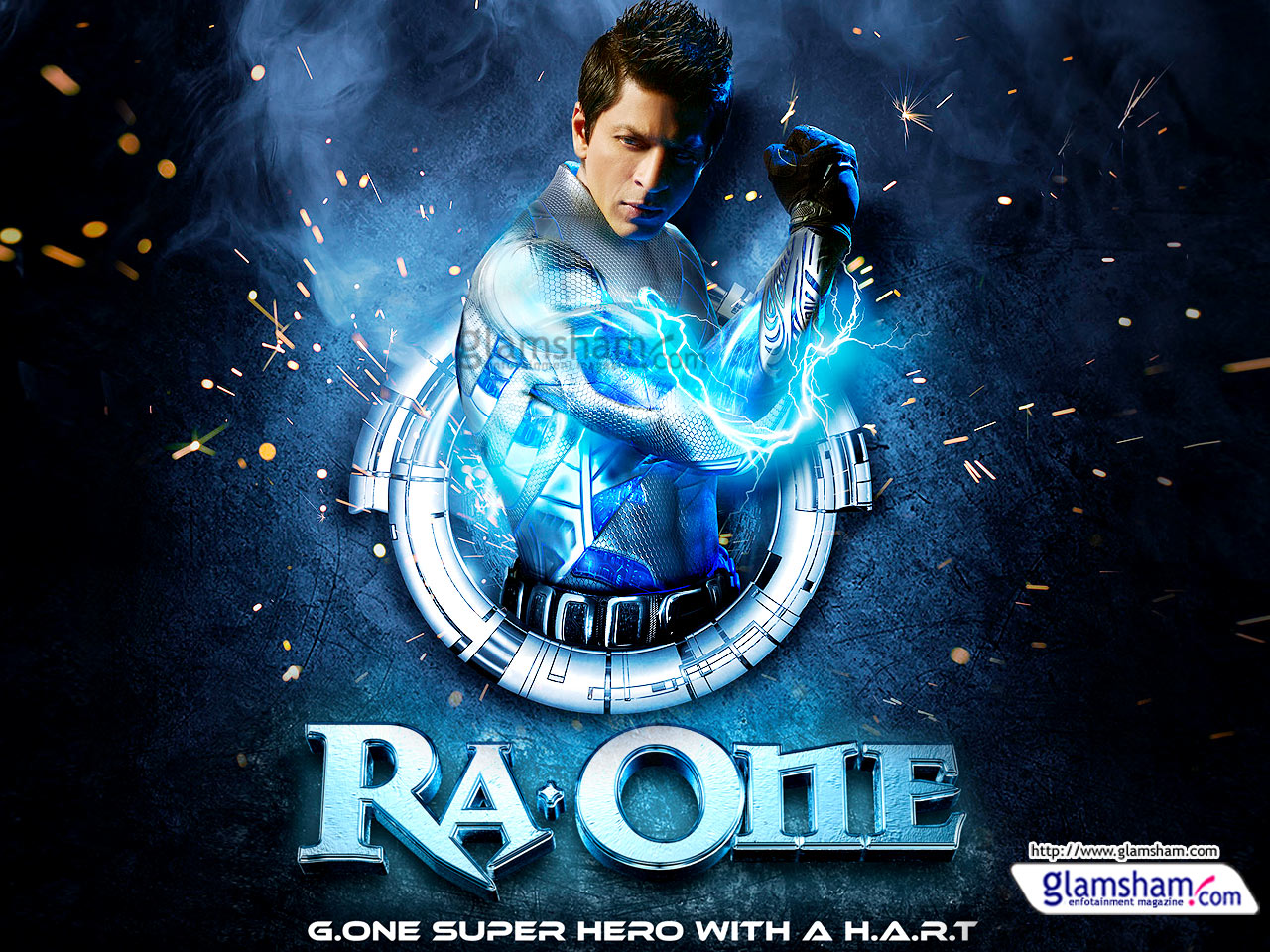 Ra - One - Shahrukh Khan G One , HD Wallpaper & Backgrounds