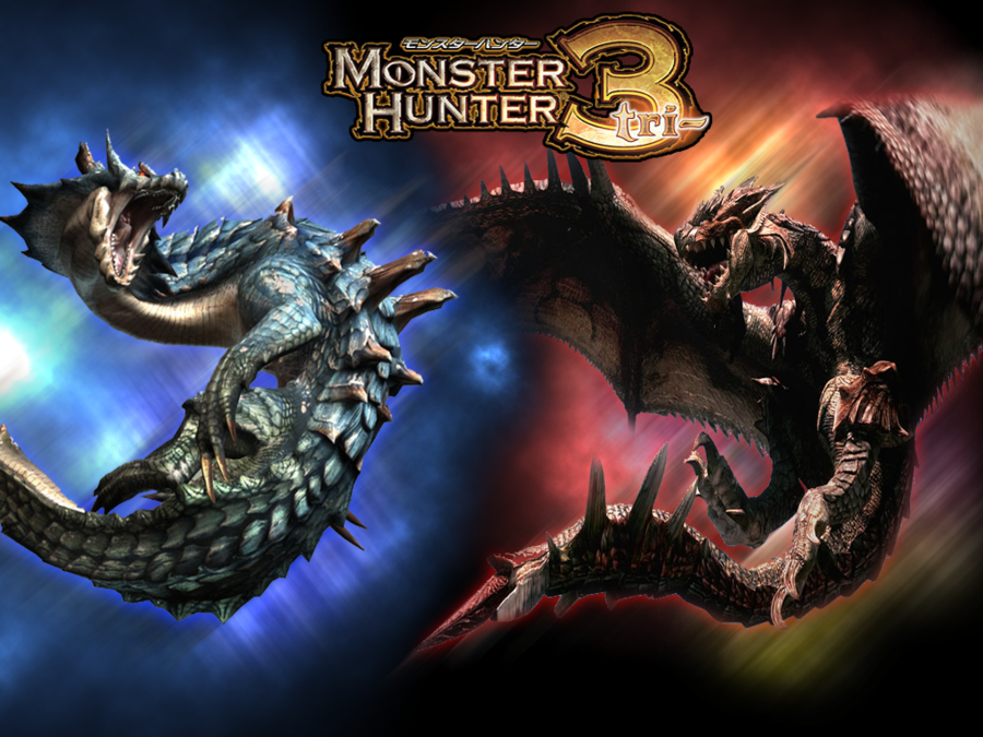 Mushku - Monster Hunter Tri Lagiacrus , HD Wallpaper & Backgrounds