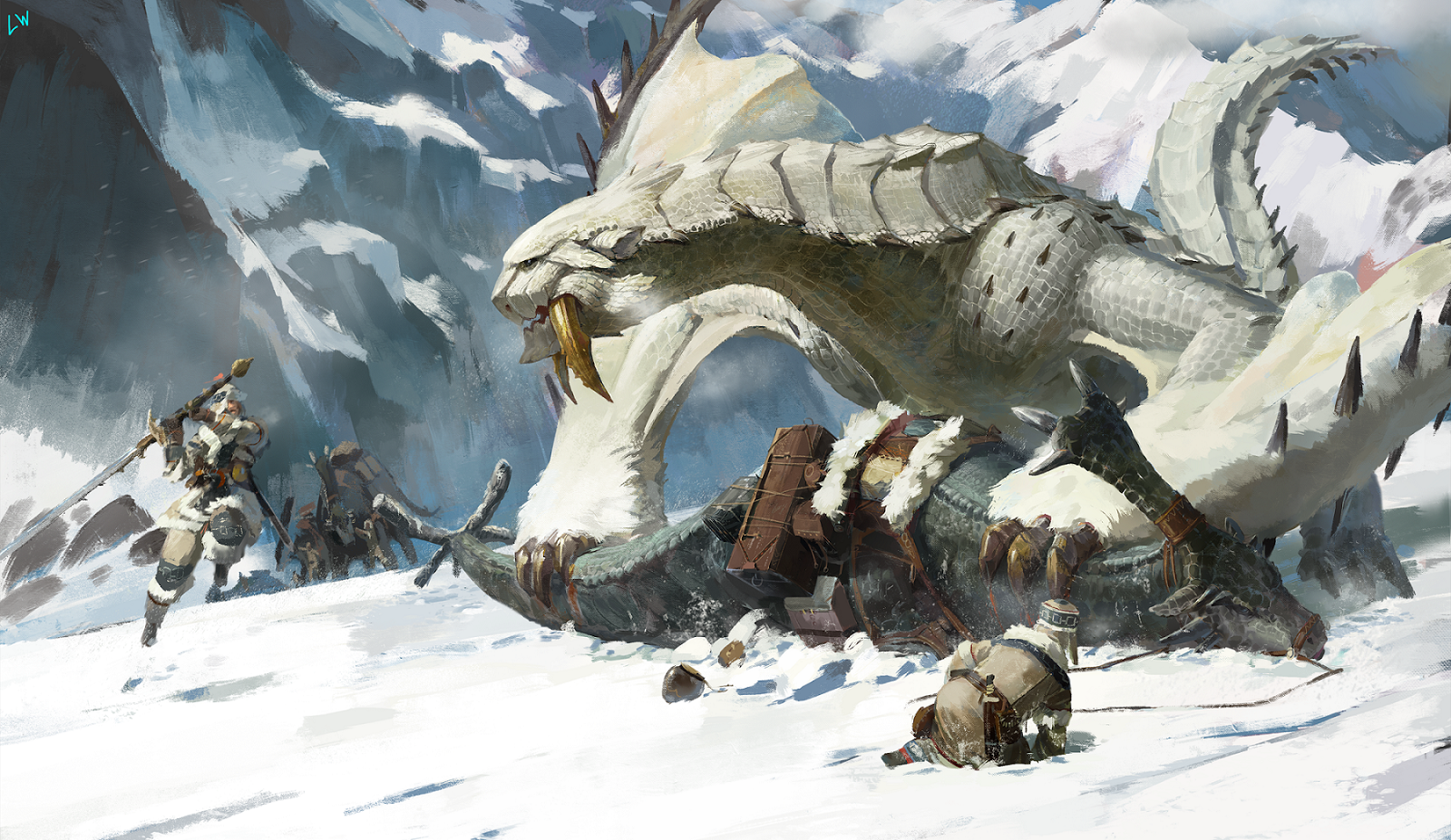 Monster Hunter Wallpapers - Monster Hunter Snow Monsters , HD Wallpaper & Backgrounds