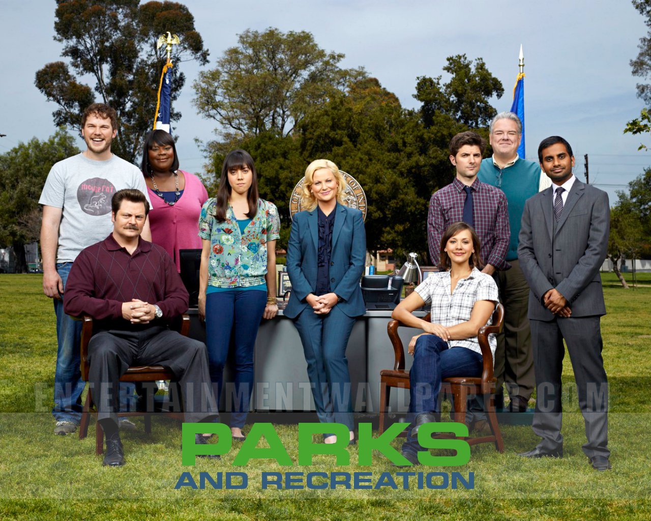 Parks And Recreation Wallpaper - Parks And Recreation Tv Poster , HD Wallpaper & Backgrounds