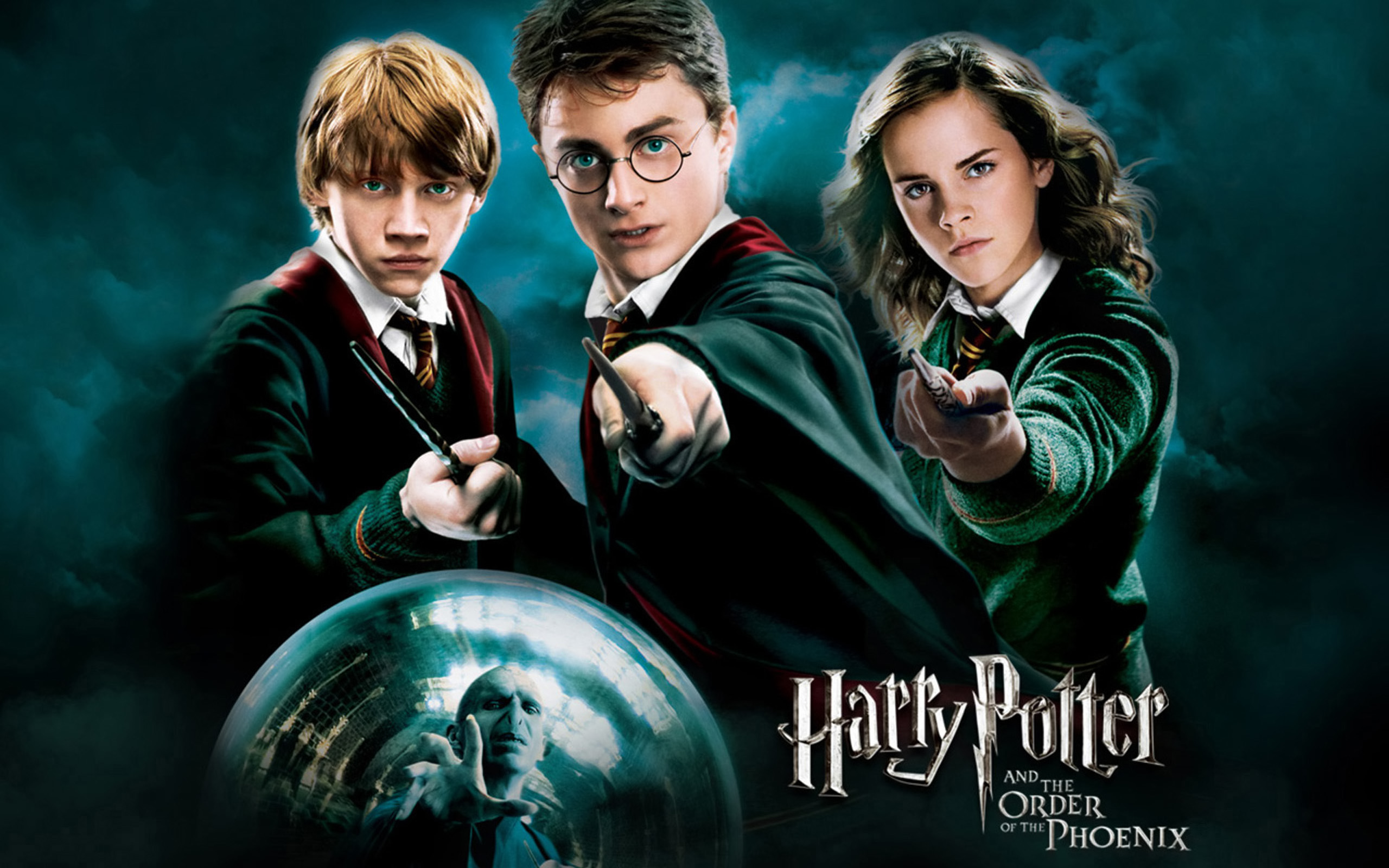 Ron Weasley Harry Potter Hermione Granger Hp6 Dvd - Harry Potter With Hermione And Ron , HD Wallpaper & Backgrounds