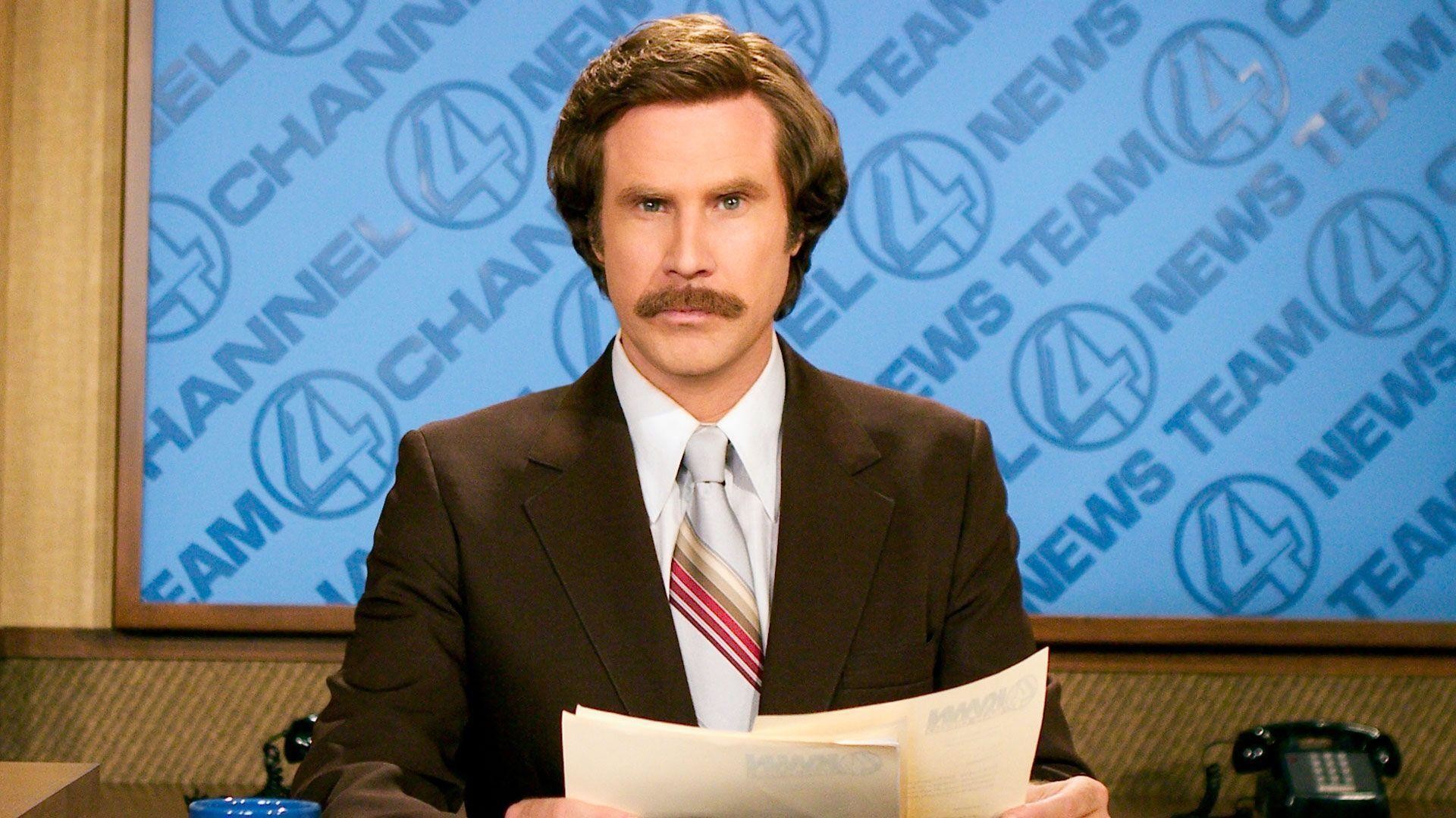 Images For > Anchorman Iphone Wallpaper - Ron Burgundy , HD Wallpaper & Backgrounds