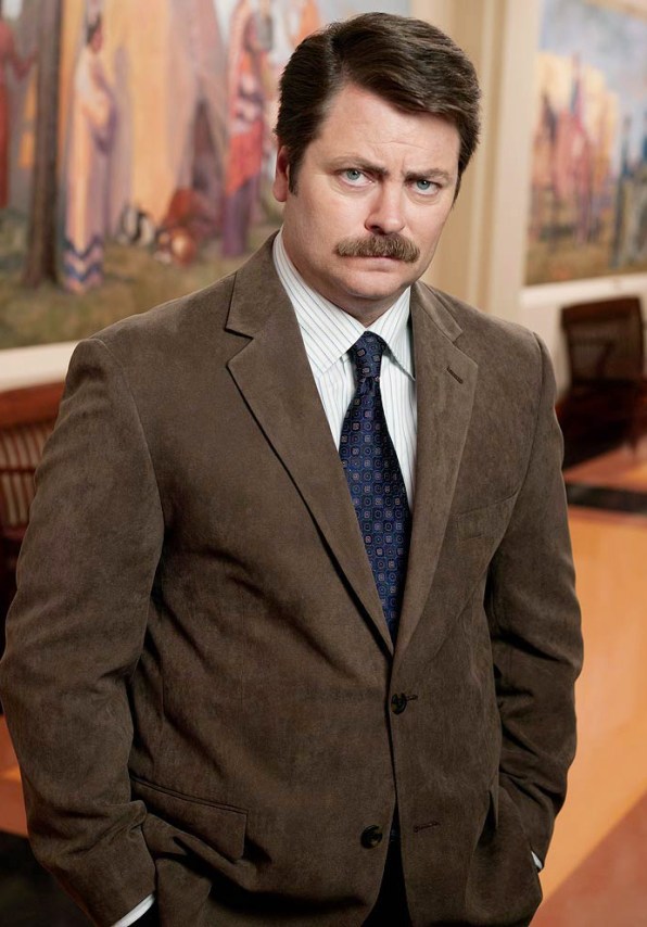 The Making Of A Man How Ron Swanson Became Ron Swanson - Bandama Caldera , HD Wallpaper & Backgrounds