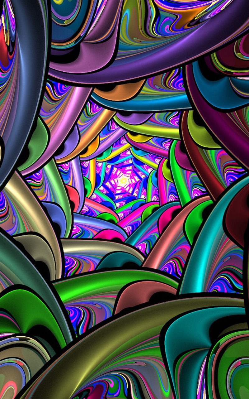 #nkdtyhn Trippy 3d Wallpapers - Art Color 3d Hd , HD Wallpaper & Backgrounds
